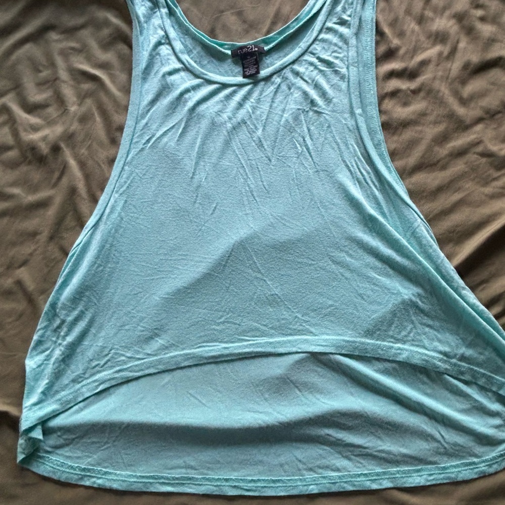 Rue21 Light Blue Tank Top